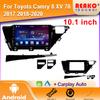 Android Car Radio для Toyota Camry 8 XV 70 2017 2018-2020 Мультимедиа Bluetooth Плеер Навигация GPS 4G Carplay стерео