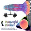Realistic Night Glowing Anal Plug Luminous Monster Dragon Dildo for Women Men Butt Plug Sexy Dog Shape Sex Toy for Couples