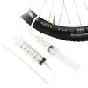 Bike Tire Tubeless Sealant 60ml Syringe Rubber Hose Kit For Inner Tube Mtb Road Bicycle Tire Tubeless Valves