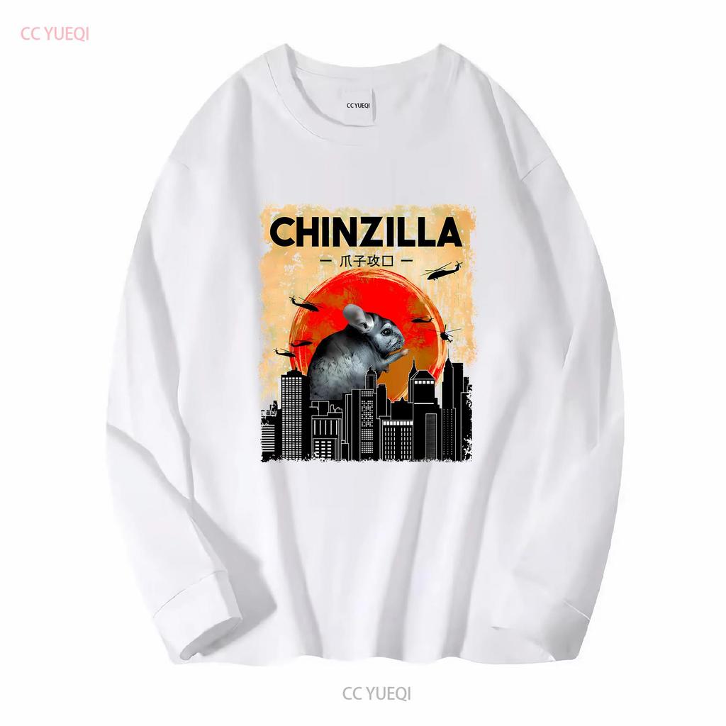 Chinchilla Funny Chinzilla Lover T shirt vintage Washed Stretched Slightly Comfortable fashion Versatile graphic Unisex Soft
