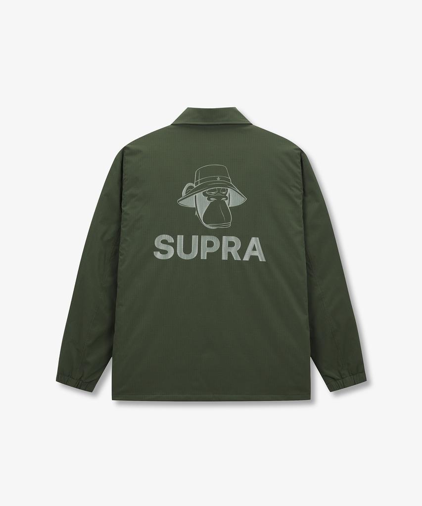 Куртка-бомбер Supra Back с большим графическим принтом, утепленная Thinsulate