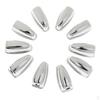 10x Durable Claw Hook Bass Drum Lug for Snare Accessory - Silver, As Described