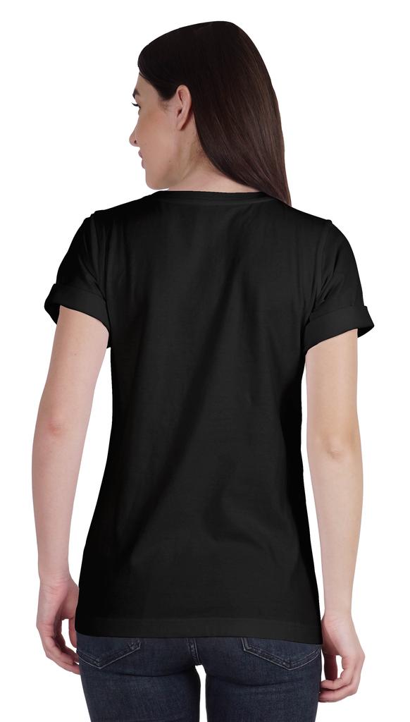 Inkmeso Футболка с круглым вырезом Vaccined Pro Vaccine, хлопковая футболка для женщин