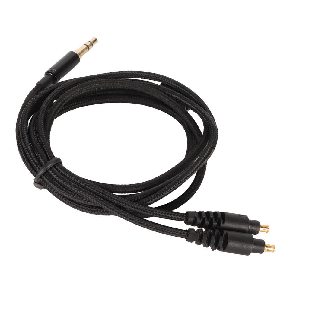 3.5mm Replacement Headphone Cable Gold Plated Plug Braiding Cable Replacement Cord for ATH MSR7b ATH SR9 ATH ESW990H