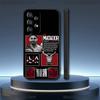 Чехол для телефона I-Ilia Fighting T-Topuria для Samsung Galaxy A20, A21s, A22, A31, A32, A52, A53, A72, 73, A80, Мягкий черный чехол
