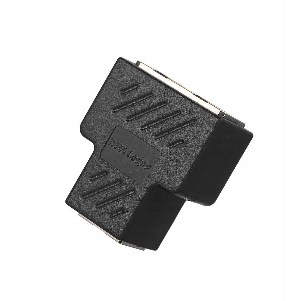 Adapter Lanberg złączka sieciowa spliter RJ-45 - RJ-45 X2 ekranowany