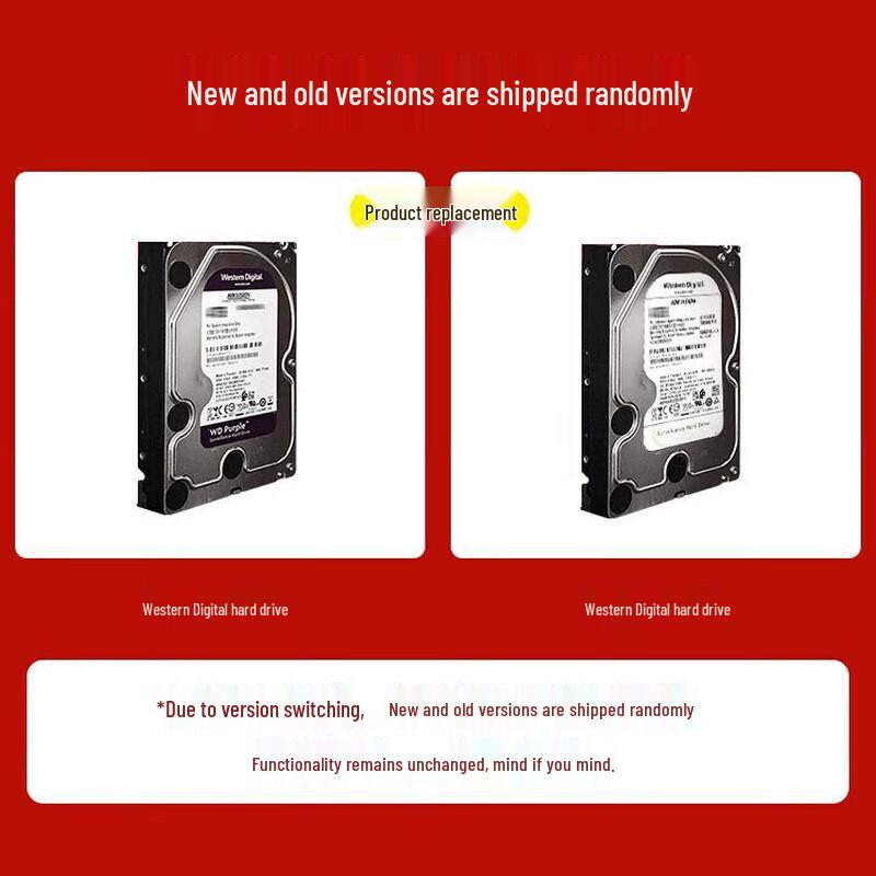 Hikvision WD 8TB Surveillance Hard Drive