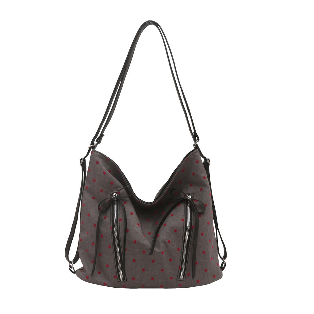 Персонализированная сумка с двойной спинкой, большой емкости для женщин, новая повседневная сумка через плечо, простая дорожная сумка для игрушек