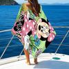 1pc Minnie15 Beach Towel with Custom Name, Beach/Swimming/Bath/Picnic/Camping Towel, Suitable for Seaside Beaches