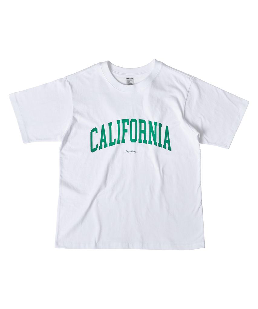 PAPERBOY California Short Sleeve T-Shirt - White