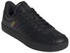 Кроссовки Adidas VL Court Unisex Core Metallic Размер 3.0, Взрослые, NJI58, Черный/Core Black/Золотой (JI1441), 23.5cm