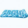 Floating Bed Foldable Waterproof Strong Bearing Capacity Floating Row Leakproof PVC Maple Leaf Inflatable Recliner Beach Supply