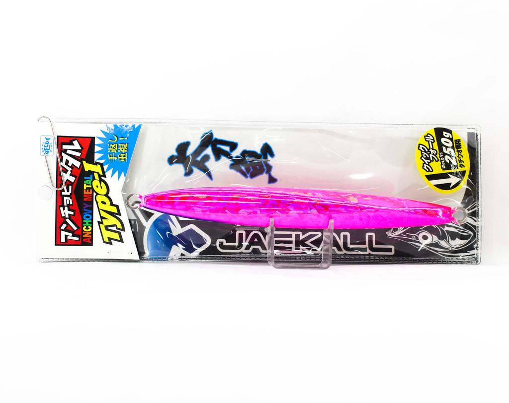 Jackall Металлический джиг-приманка Anchovy Type 1 Standard 250 грамм Saber Pink (4972)
