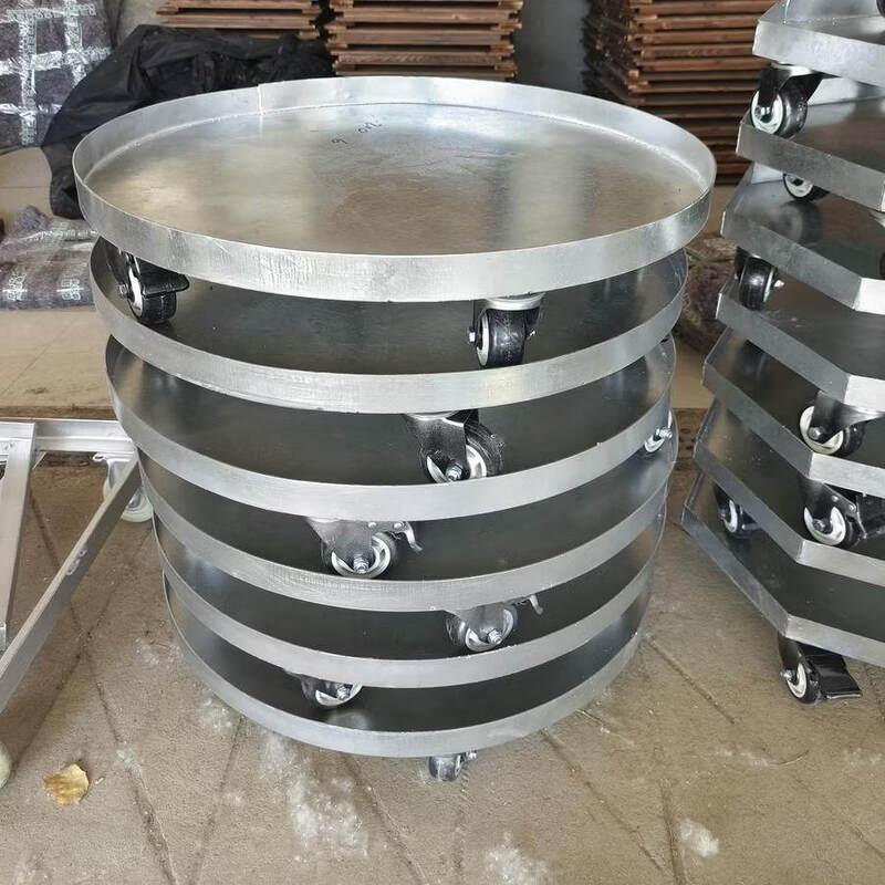 Movable Round Metal Plant Caddy