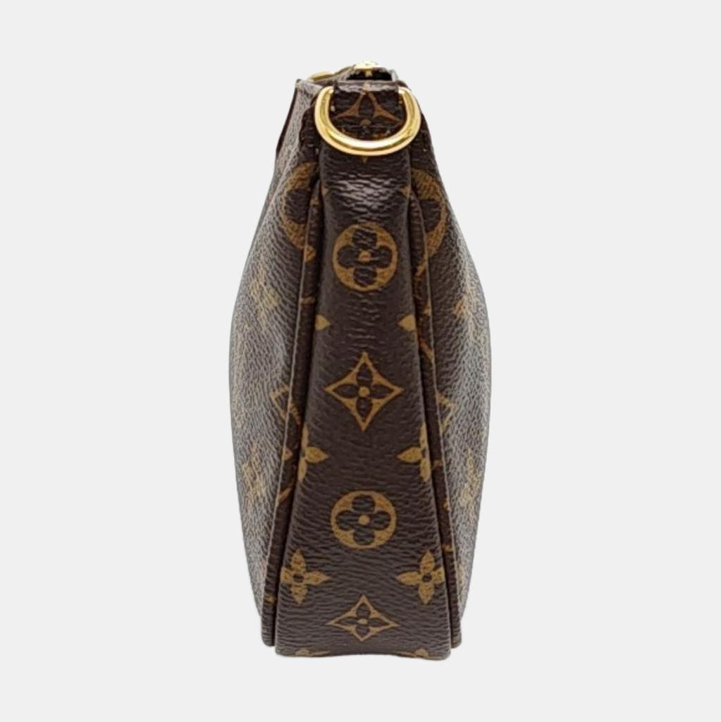 [Pre-Owned] Multi Pochette Accessoires Chain Monogram Five-In-One Combination Bag Coated Canvas Leather Mahjong Bag Underarm Hand - Very Good #1PEH2NK