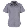 Premier Womens/Ladies Poplin Short-Sleeved Blouse
