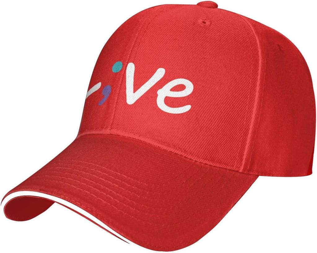 Semicolon Live Awareness Baseball Cap Polyester Adjustable Sandwich Hat Casual Unisex