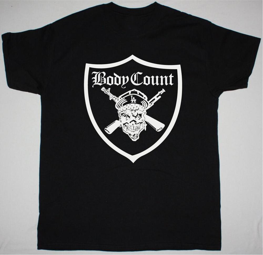 Редкая Классическая Футболка Группы Body Count Черная Все Размеры Хлопок Унисекс Рубашка Унисекс Футболка