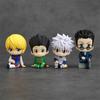 Aixlan GON FREECSS Фигурка НАБОР 4 ШТ. Версия Q HUNTER X HUNTER ПВХ Фигурка Аниме Рождественский Подарок Коллекционная Фигурка