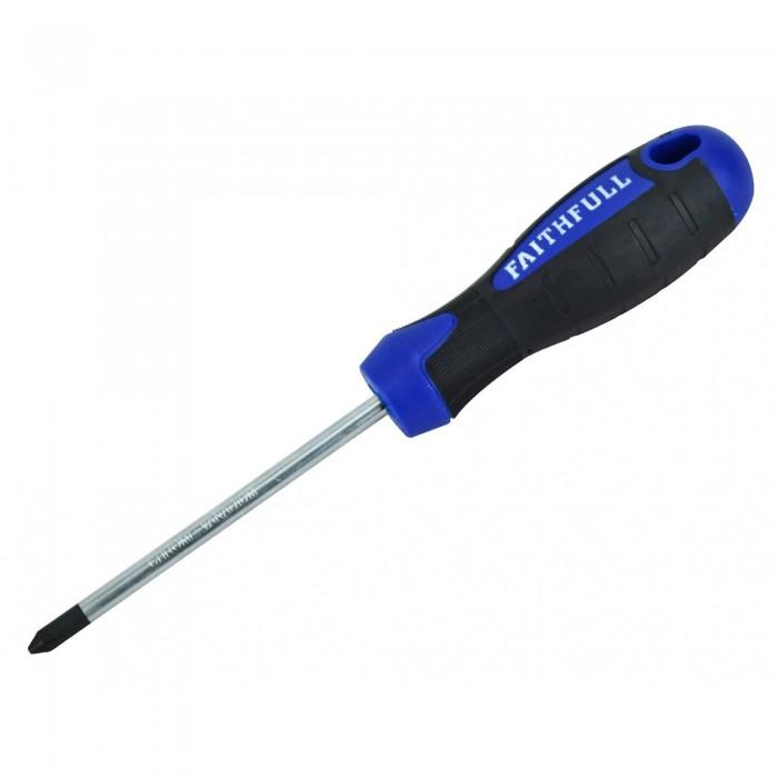 Faithfull Soft Grip Screwdriver, Phillips