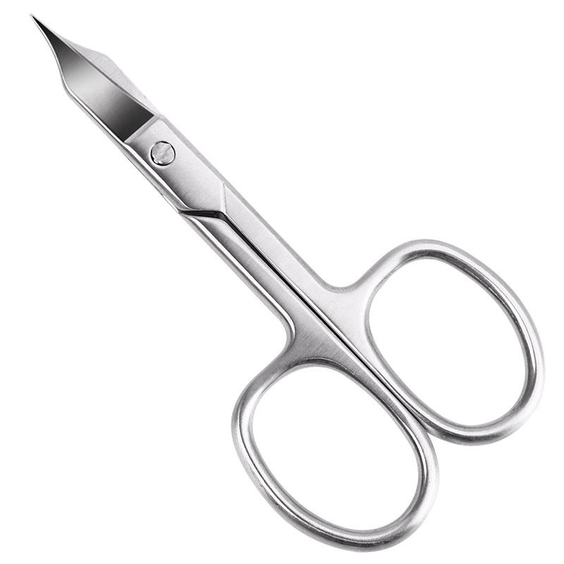 1Pc Professional Nail Scissors Cutter Clipper Manicure Curved Tip Pedicure Tool