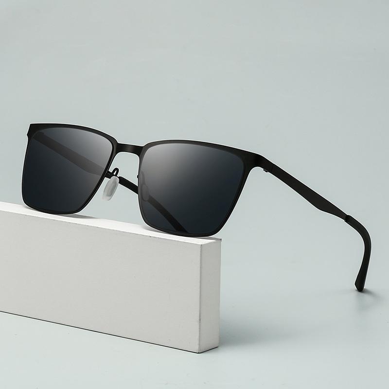 Men's sunglasses, new box ultra-light sunglasses, driving fishing anti-UV sunglasses.