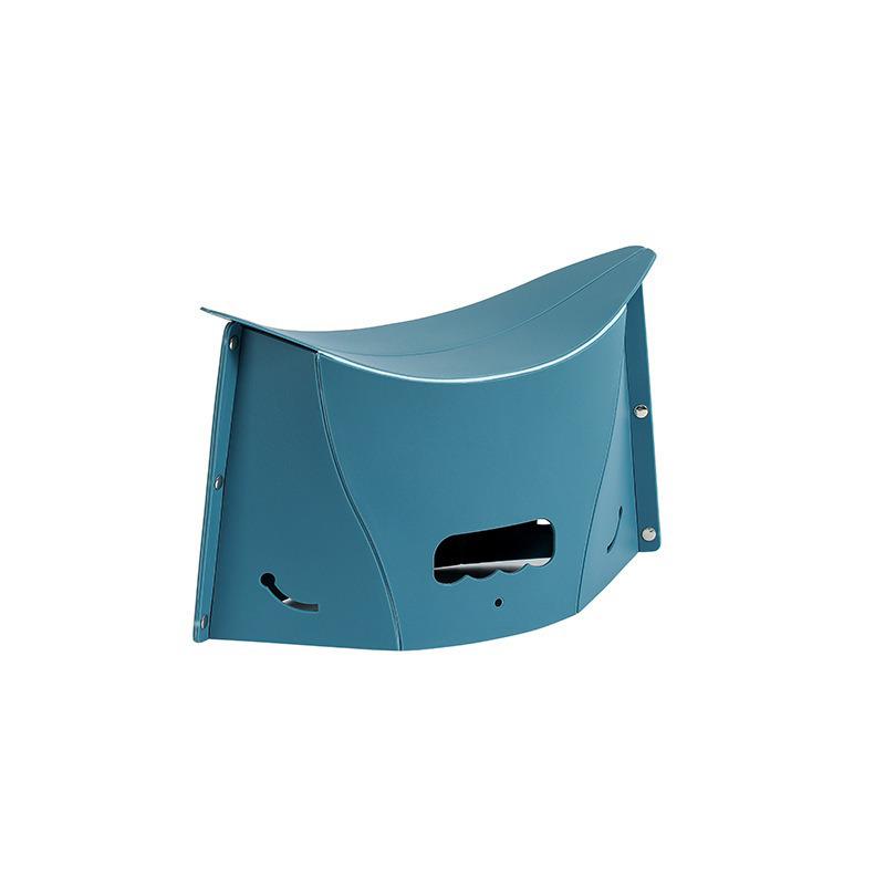 Складной уличный походный и рыболовный табурет с портативной ручной корзиной