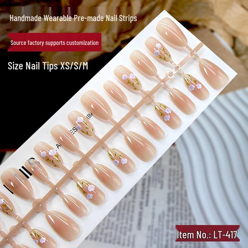 Cat Eye Manicure: 30 Hand-Painted Luxury Nail Strips