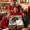 Creative Coloring Projects for Family Christmas DIY Blanket Kids Adults, Color Your Own Throw Blanket, 39.4" x Learning Supplies Arts 55.1"
