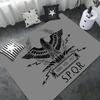 Римский SPQR Принтованный Коврик для Пола Прямоугольный Противоскользящий Домашний Мягкий Коврик для Ванной Придверный Коврик для Помещений и Улицы Современный Домашний Декор