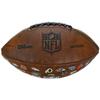 Wilson NFL Official Throwback 32 Team Logo Ball WTF1758XBNF32, Unisex, American Football Balls, Brown