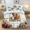 3D комплект постельного белья с шотландской коровой - Meikeduo Home Textiles