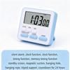 Multi-Scenario Digital Kitchen Timer Cooking Alarm Clock Adjustable Volume Sleep Stopwatch for Baking Sports