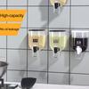 2 шт., 600 мл, бутылка для масла, прозрачный настенный дозатор масла, большая емкость, герметичный контейнер для приправ для кухни
