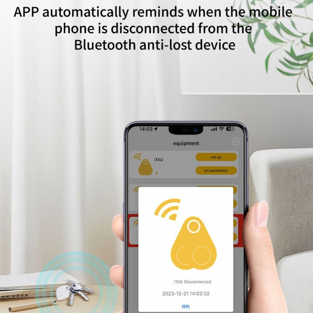 Anti-lost Pet Bluetooth GPS Tracker Bluetooth 5.0 Plastic Smart Tracker Wireless Tracker Alarm GPS Locator for Car Wallet Key