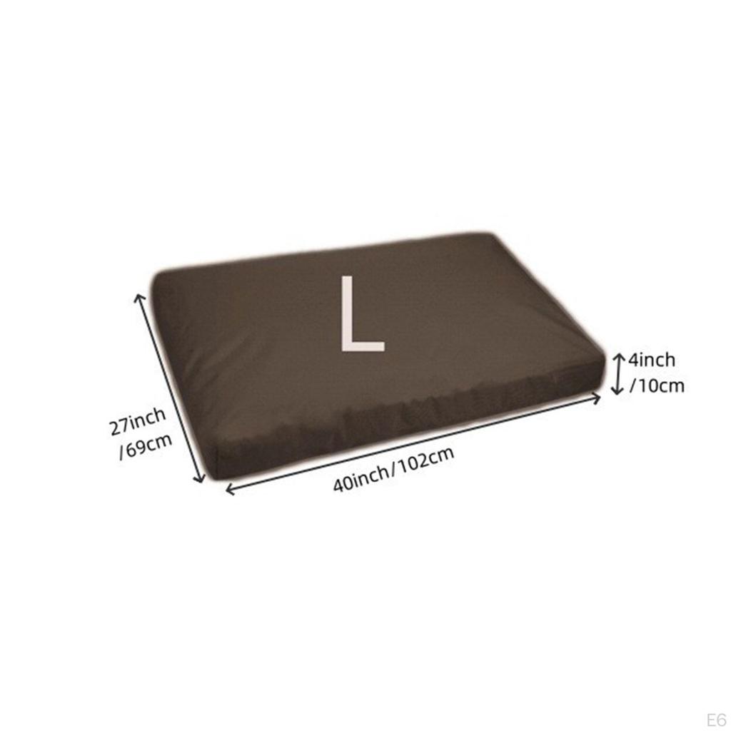 Чехол для собачьей кровати с застежкой-молнией, чехол для подушки для кошачьего коврика, матрас для ящика