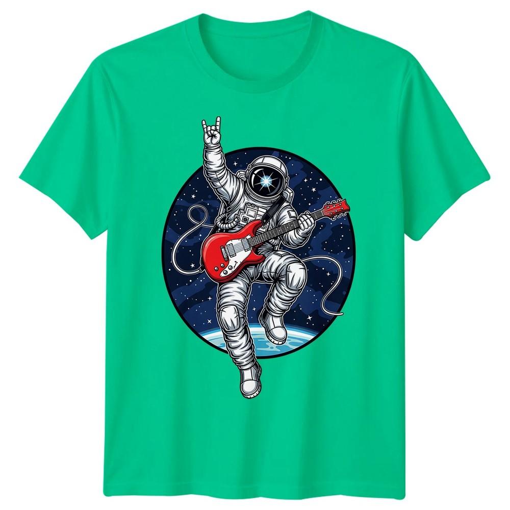 Astronaut Rock Music Space Unisexs TShirt Unisexs Tee Graphic Unisex Tee