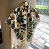 Vintage Polka Dot Printed Light And Thin Scarf Cotton Feel Square Scarf Sunshade Shawl Headscarf Belt Scarf Silk Scarf