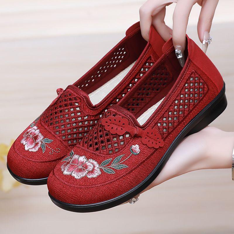 Летние одинарные нескользящие дышащие неглубокие повседневные туфли на одну ногу сандалии для ходьбы