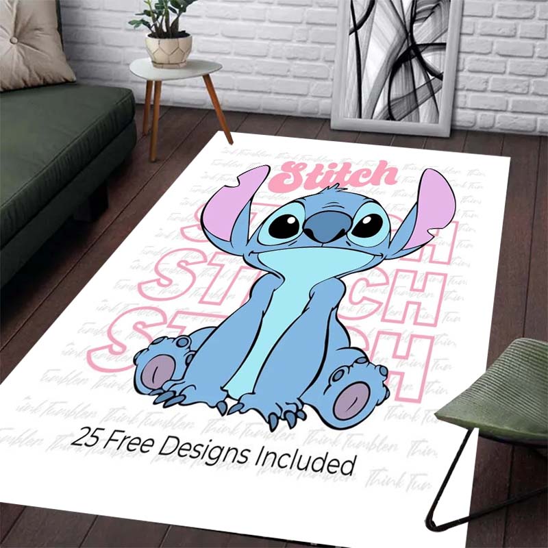 Stiddy LOVE Pattern Carpet - Slip-resistant Kitchen Outdoor Carpet for Home and Bedroom Decoration, Birthday Gift