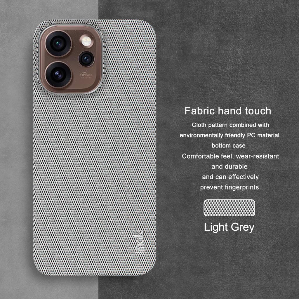 For OPPO Reno 15 Pro Max 5G Global Phone Case IMAK Ruiyi Series Fabric Case