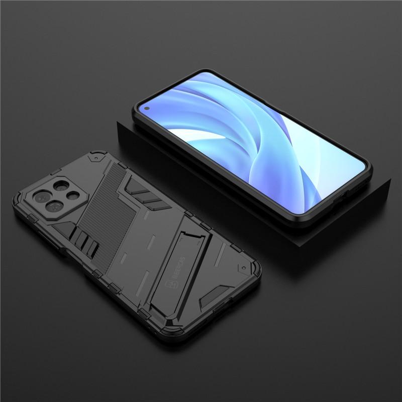 For Xiaomi Mi 11 Lite Case Magnetic Armor PC Shockproof Bumper Cover For Xiaomi 11 Ultra 11i Mi11 Pro Kickstand Protective Cases