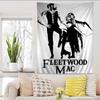 Fleetwood Band Mmac Classic Anime Tapestry Hanging Tarot Hippie Wall Rugs Dorm Home Decor