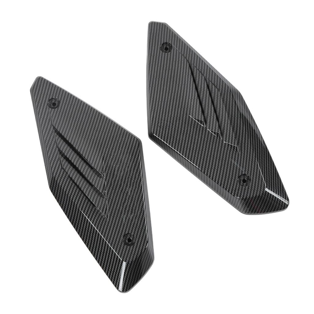 2PCS Motorcycle Side Panel Air Intake Cover Guard Protection Replacement for CB650R 2019 2020 2021Carbon Fiber Style