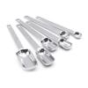 6Pcs Stainless Steel Scale Measuring Square Seasoning Spoon Scoop Baking Tools