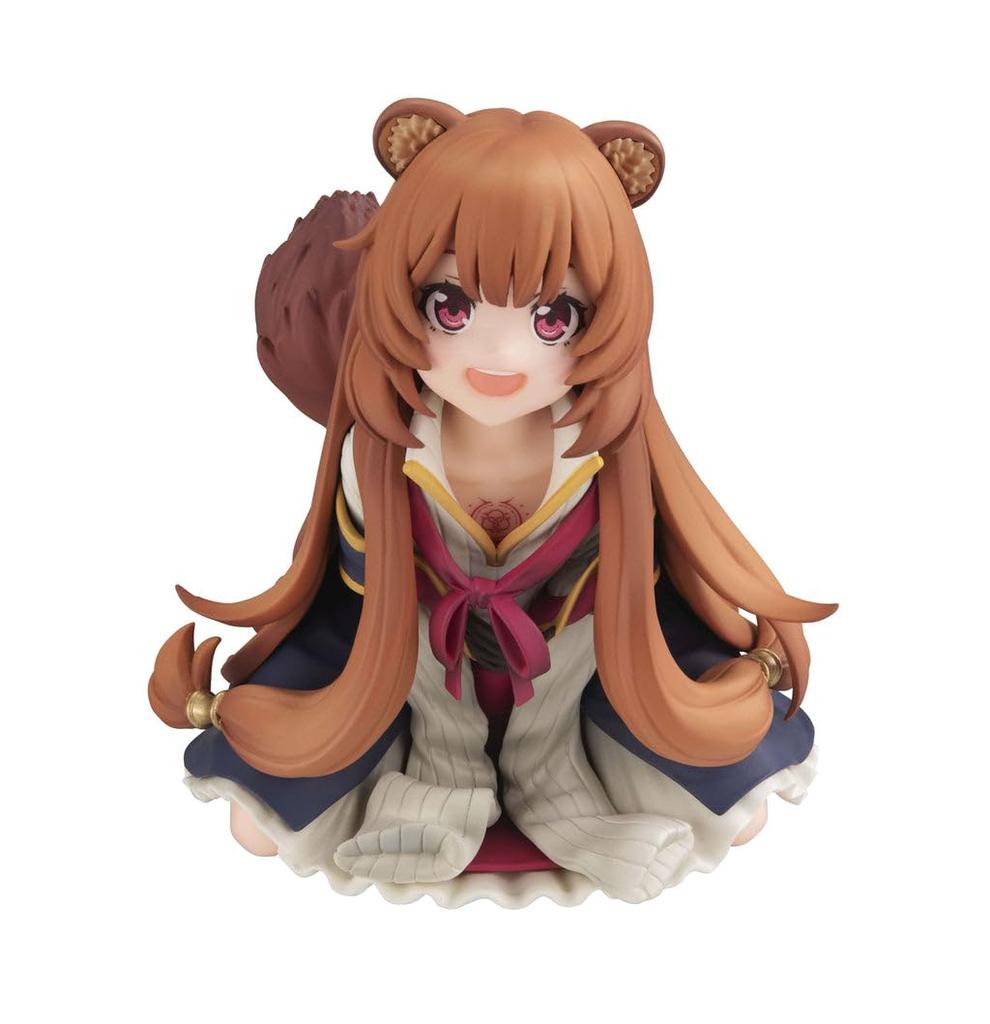 Melty Princess Восхождение Героя Щита Рафталия размером с ладонь Детская версия. приблизительно. 75 мм ПВХ окрашенная полная фигура