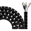 Cable Organizer - AISENS - 25mm X 2.0m - Black - Multi-material - Indoor