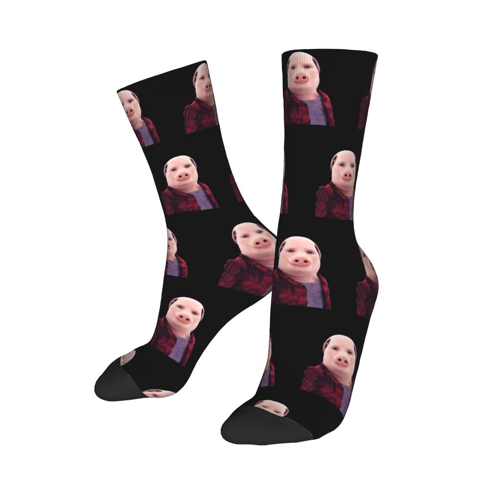 Мужские Женские Джон Порк Звонит Смешные Мем Аксессуары Носки Впитывающие Пот Носки Мода для Спортивной Одежды