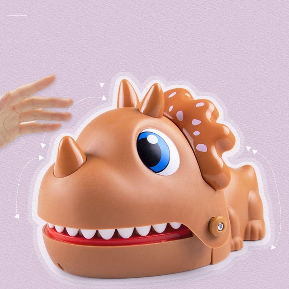 Safe Dinosaur Bite Fingers Toy Odorless Hand-biting Dinosaur  Children Toys