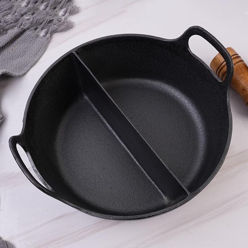 Чугунный котелок для хот-пота Wutuo 31 см Юань-Ян